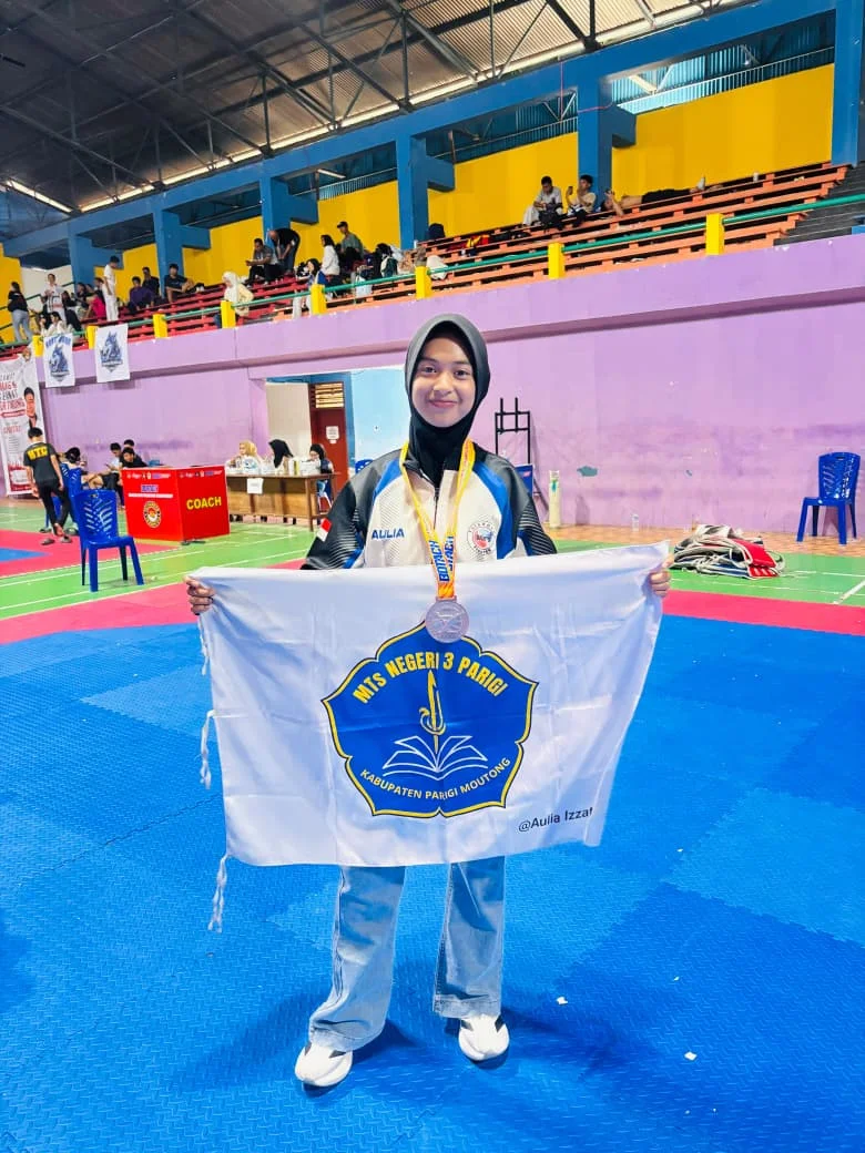 Medali Perak di Ajang Banggai Open Taekwondo Championship 2026
